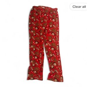 Red Betty Boop Pajama Pants